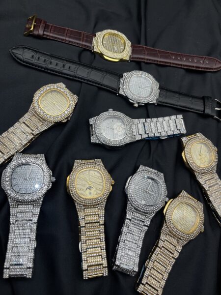 Iced Out Watches- CZ Stones- Price N$500/1-N$580/1