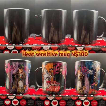 Jojo’s Bizzare Adventure Heat sensitive/color changing Mug N$300