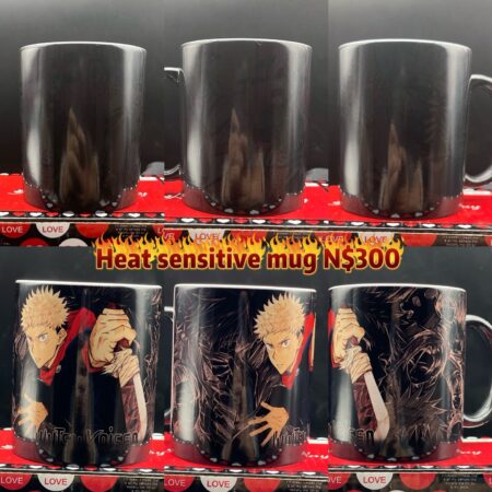 Jujutsu Kaisen Heat sensitive/color changing Mug N$300