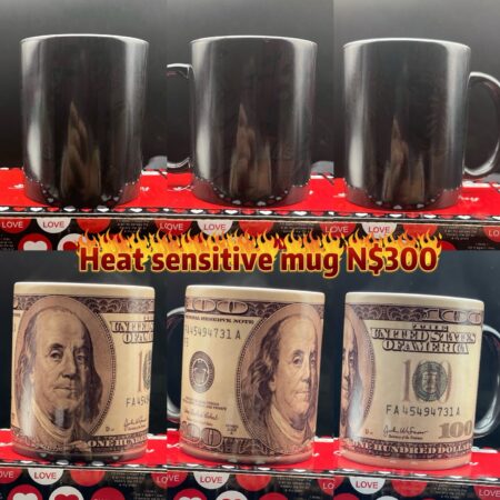 USD Heat sensitive/color changing Mug N$300