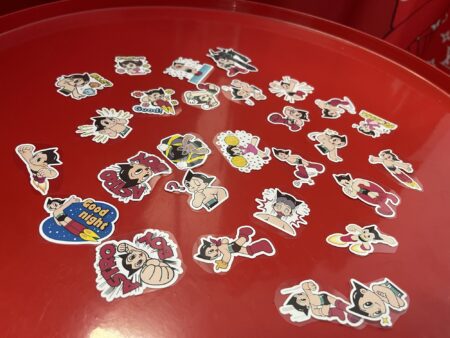 Astro Boy Stickers N$20/5 PCs