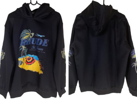 Rhude Hoodie N$450 fits Loose L