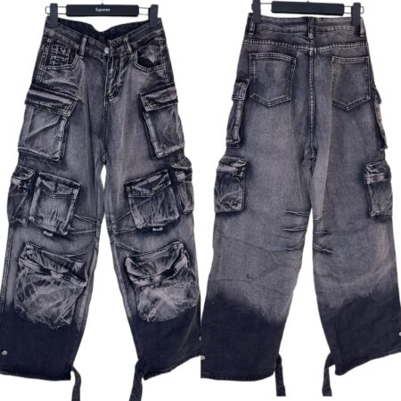 High-end Heavy-Duty Jean Cargo Pants-Extra Heavy & Durable. Fits 28-31 N$750