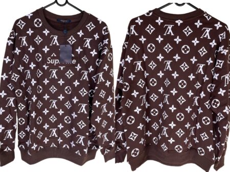 Supreme LV Pullover-Dark Brown fits M-L N$480