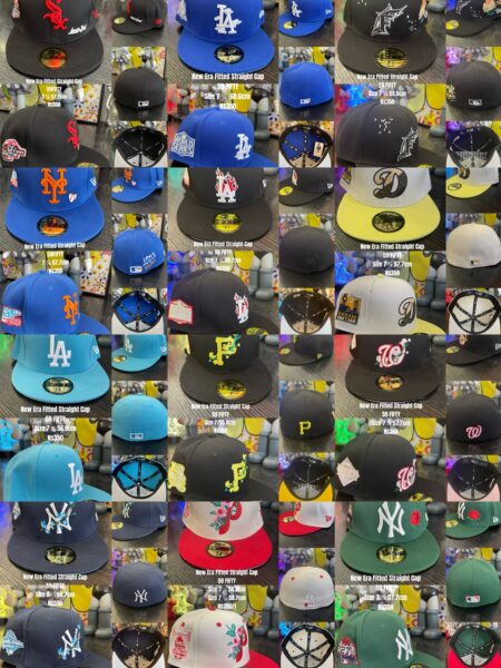 New Era Fitted Straight Cap N$350/1 (Available sizes indicted in each picture)