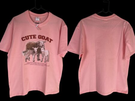 Cute Goat Graphic Tee N$300 size L