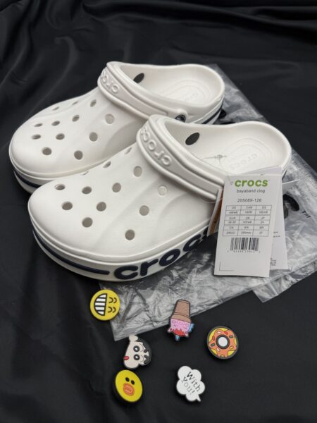 Crocs Bayband Clog fits UK5-6 N$580-free Jibbitz attached