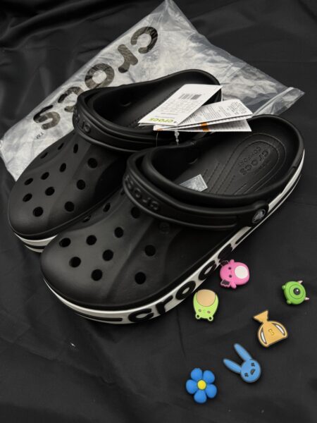 Crocs Bayband Clog fits UK7-8 N$580-free Jibbitz attached